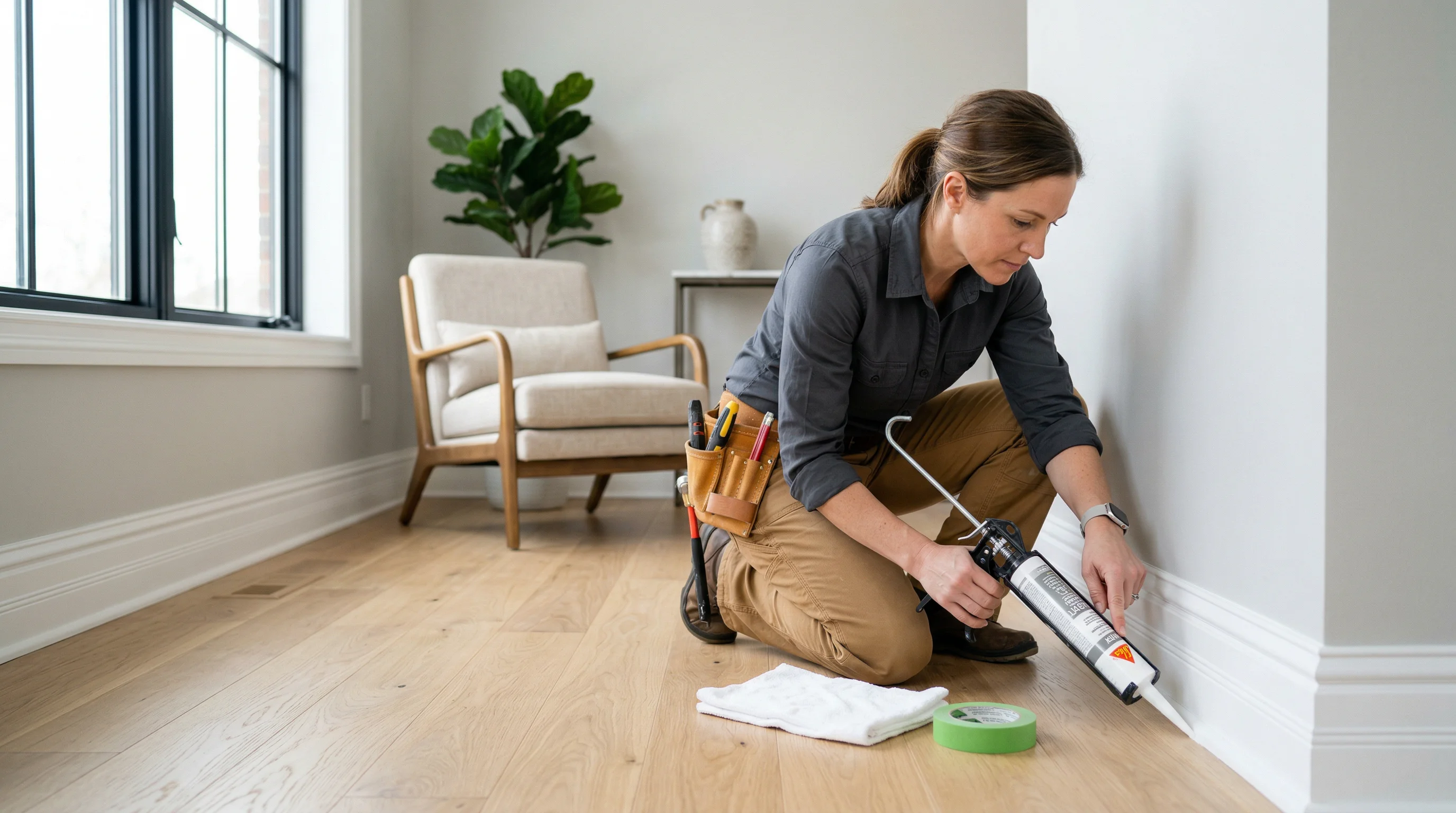 Calfeutrage des moulures